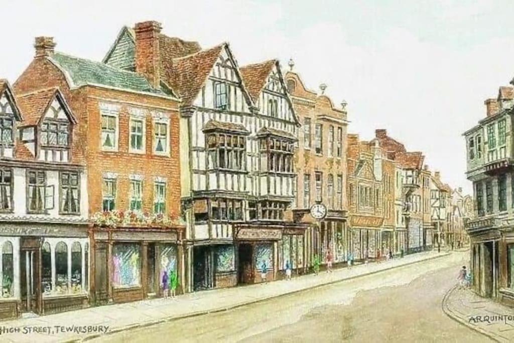 Riverside Cottage Tewkesbury Extérieur photo